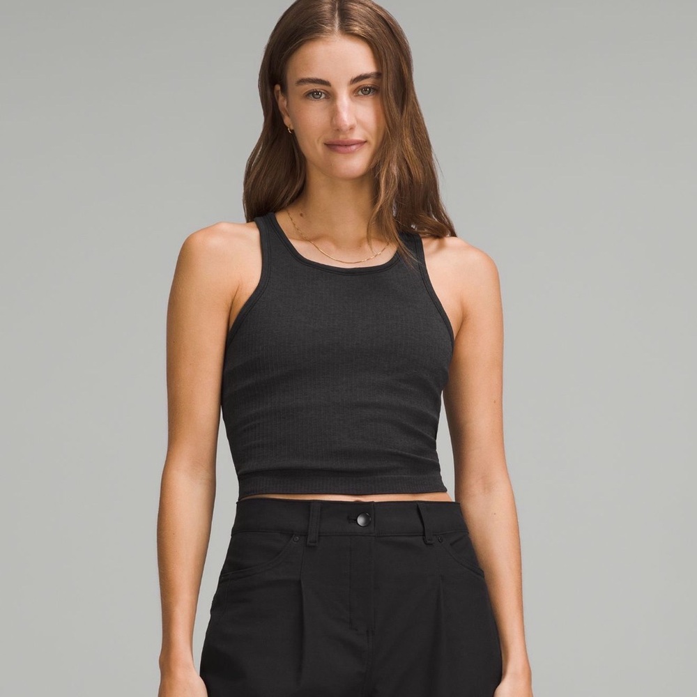Lululemon Ebb to Street Cropped Racerback Tamk